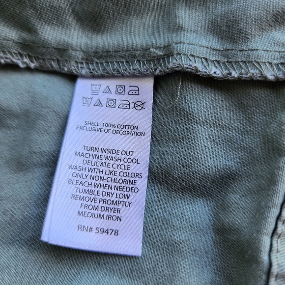 Isaac Mizrahi Girl Pink Tie Belted Full Gold Zip Hooded Jacket Green Size XS (4) - Picture 4 of 14